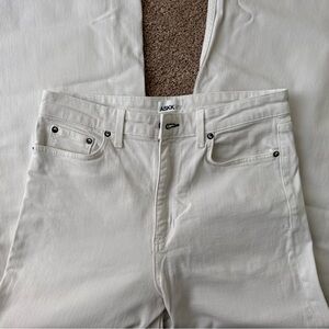 🚨PRICE DROP🚨 ASKK NY Wide-Leg Ivory Jeans, size 30